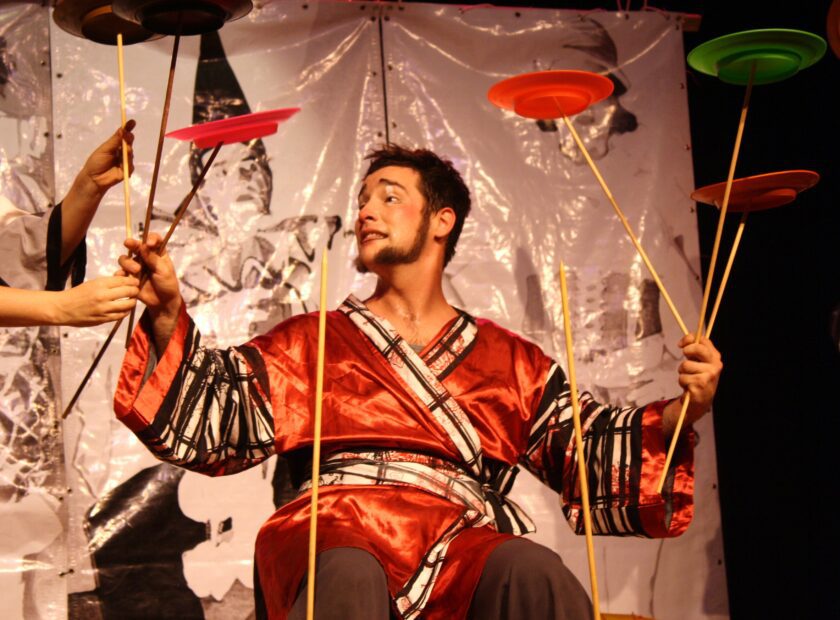 ESPETACULO ESTRIPULIAS NO CIRCO - NA FOTO DUBA BECKER - CREDITO DE ANDRE SCATOLIN (3)